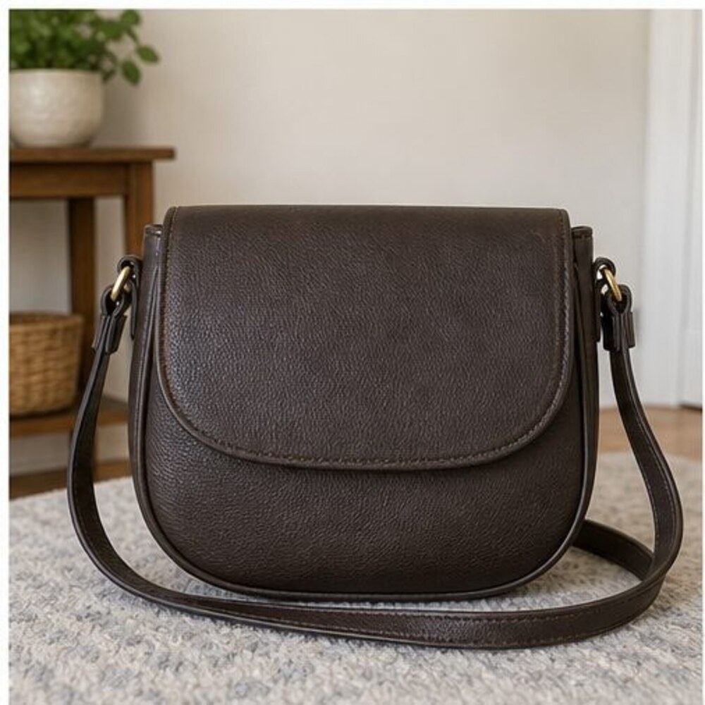 Camel Vegan Leather Bag